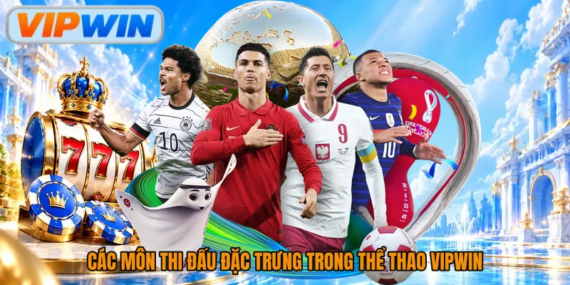 Các môn thi đấu đặc trưng trong thể thao Vipwin