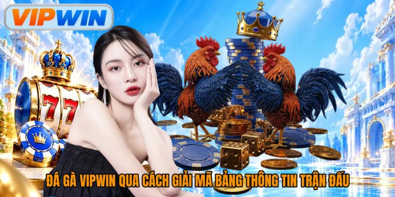 Đá gà Vipwin qua cách giải mã bảng thông tin trận đấu